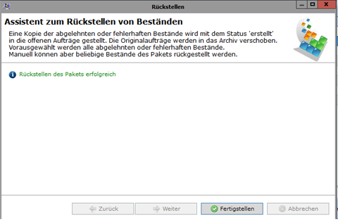 R&uuml;ckstellen fertig